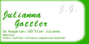 julianna gottler business card